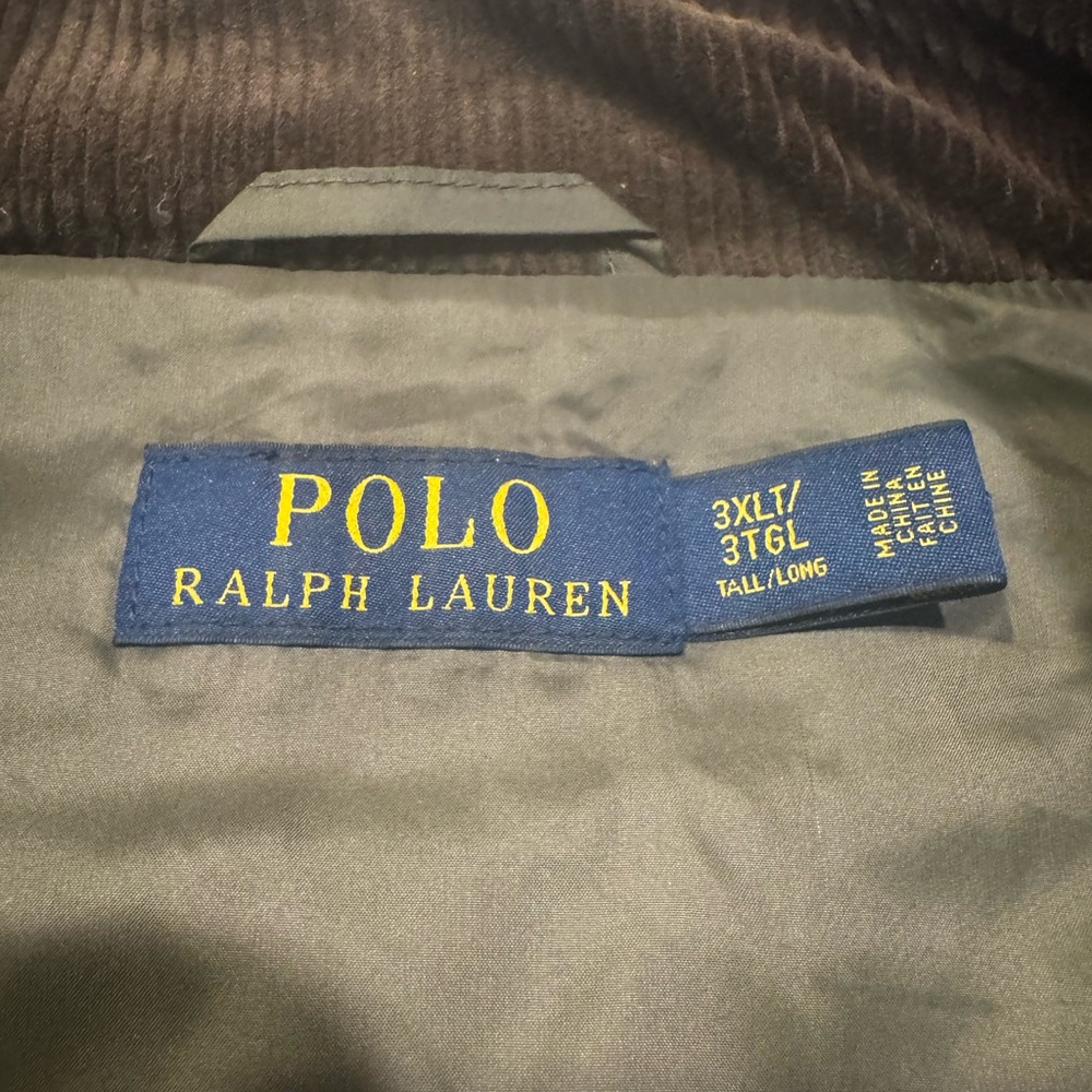 Ralph Lauren Men's Quilted Vest - Dark Olive - Picture 6 of 6